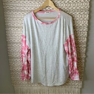 Adora Tie Dye Long Sleeve Top